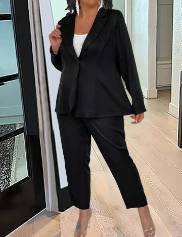 Compleu SHEIN CURVE, negru