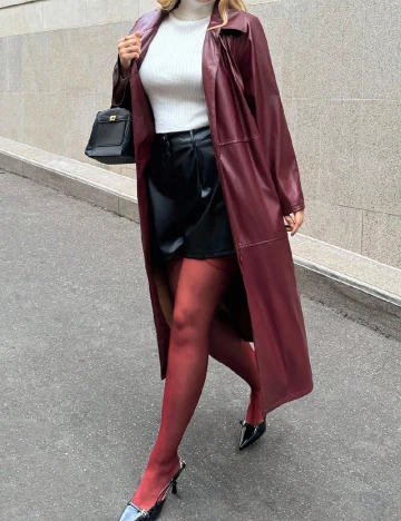 Trench SHEIN CURVE, visiniu