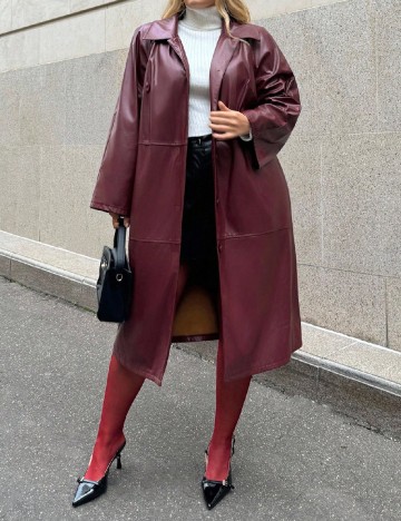 Trench SHEIN CURVE, visiniu