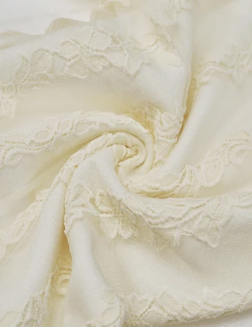 Salopeta SHEIN, ecru