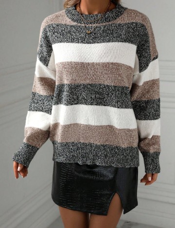 
						Pulover SHEIN, mix culori