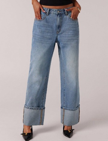 Blugi Forever 21, albastru