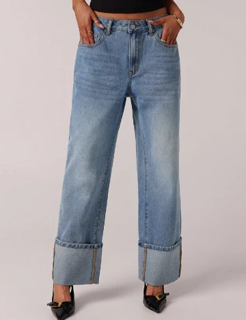 Blugi Forever 21, albastru