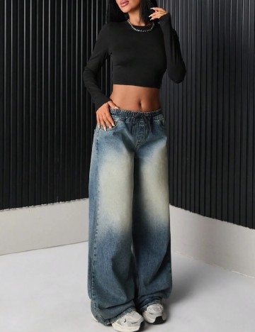 Blugi SHEIN, albastru