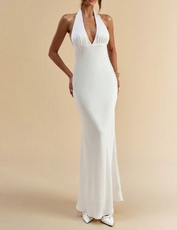 Rochie lunga SHEIN, alb