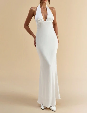 Rochie lunga SHEIN, alb