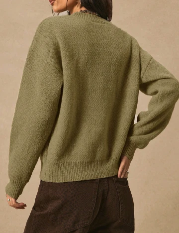 Pulover SHEIN, verde