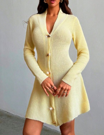 
						Rochie scurta SHEIN, galben