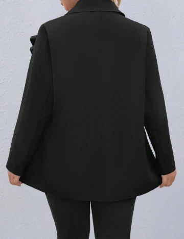 Sacou SHEIN CURVE, negru