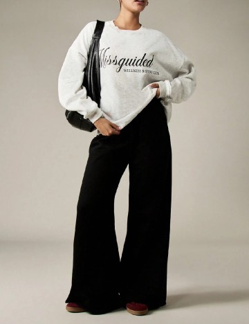 Bluza Oversize Missguided, gri