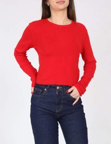 Bluza Pull&Bear, rosu