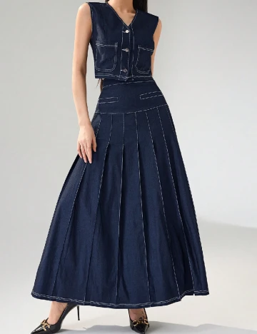 Compleu SHEIN, bleumarin