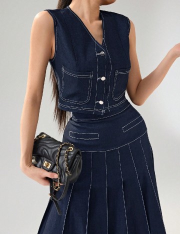 Compleu SHEIN, bleumarin