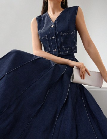 Compleu SHEIN, bleumarin