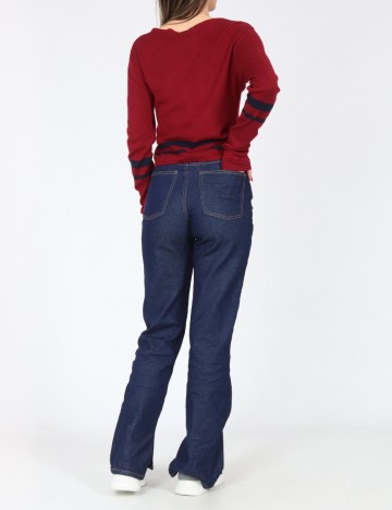 Bluza Pull&Bear, visiniu