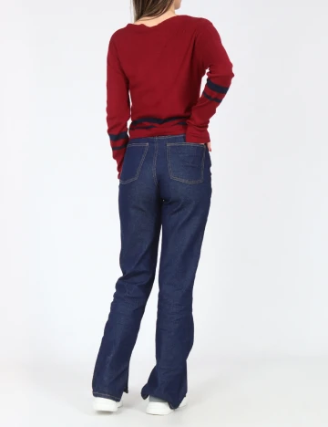 Bluza Pull&Bear, visiniu