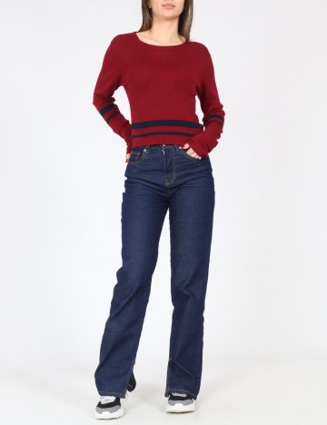 Bluza Pull&Bear, visiniu