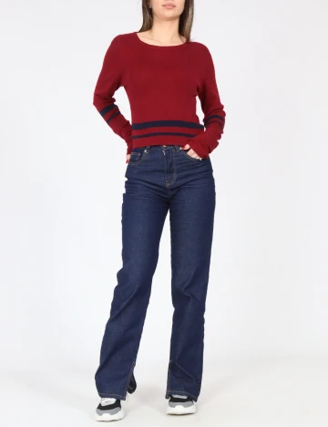 Bluza Pull&Bear, visiniu