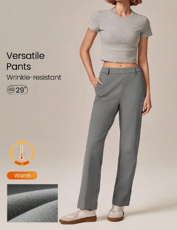 Pantaloni GLOWMODE, gri