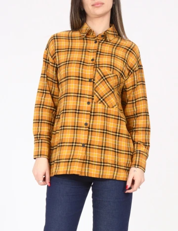 Camasa Bershka, galben