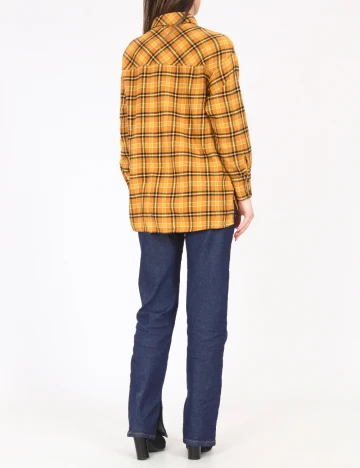 Camasa Bershka, galben