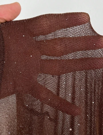 Rochie lunga SHEIN CURVE, maro