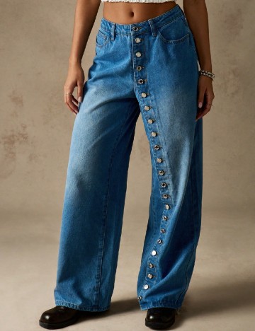 Blugi Missguided, albastru