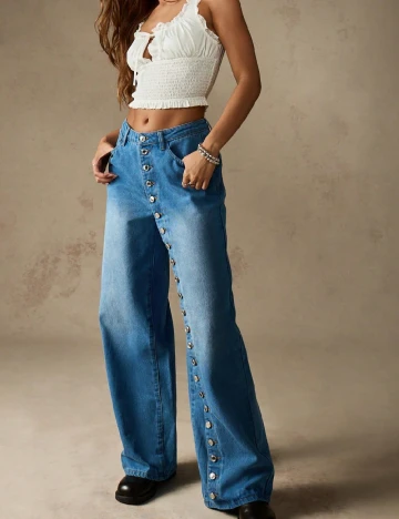 Blugi Missguided, albastru