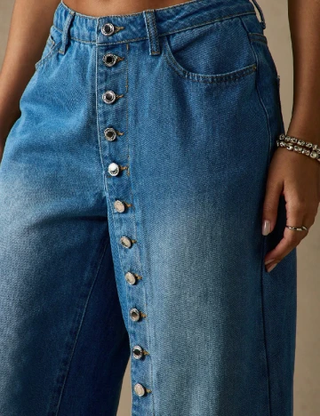 Blugi Missguided, albastru