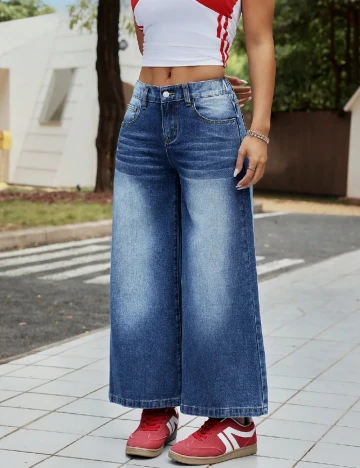 Blugi SHEIN, albastru