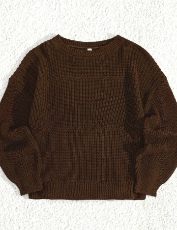 Pulover SHEIN, maro