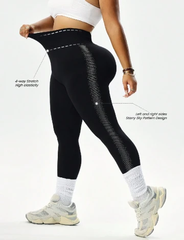 Colanti SHEIN CURVE, negru