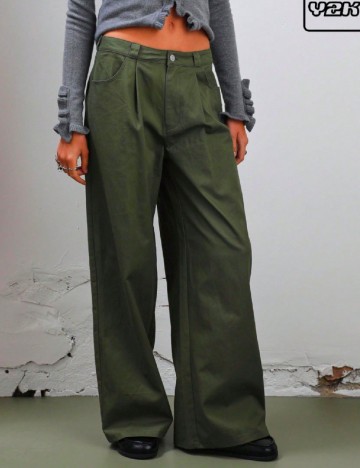 Pantaloni SHEIN, verde