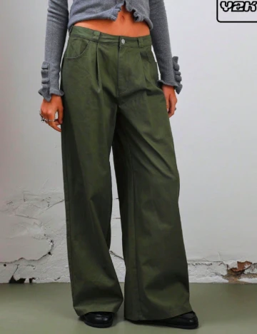 Pantaloni SHEIN, verde