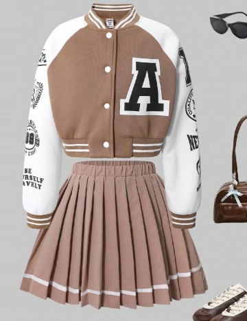 Compleu Shein Kids, maro