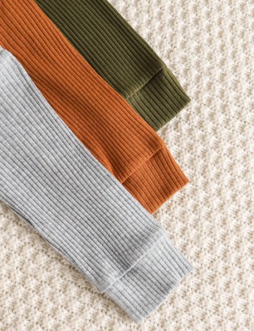 Set bluze 3 bucati Shein Kids, mix culori