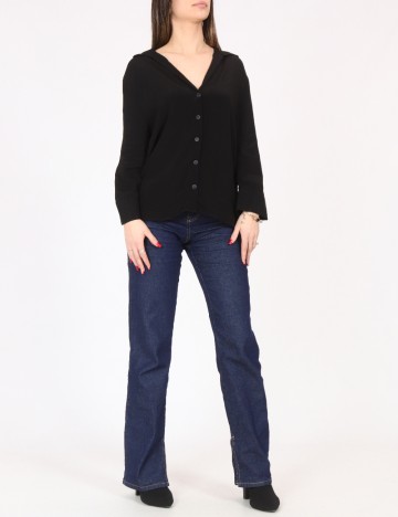 Camasa Bershka, negru