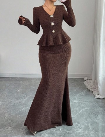 Compleu SHEIN, maro