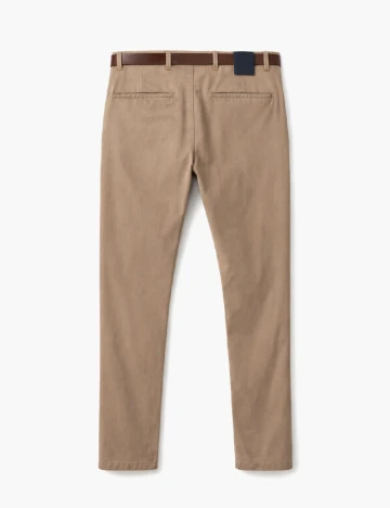 Pantaloni Zara, crem