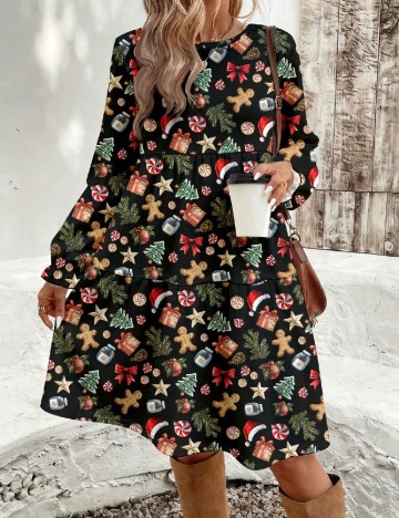 Rochie scurta Emery Rose, mix culori