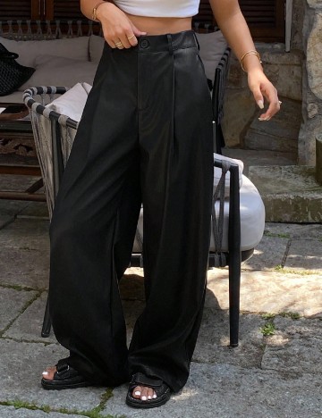 Pantaloni Dazy, negru