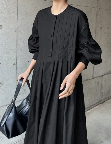 Rochie lunga Friful, negru