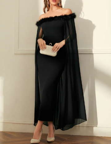 Rochie lunga SHEIN, negru