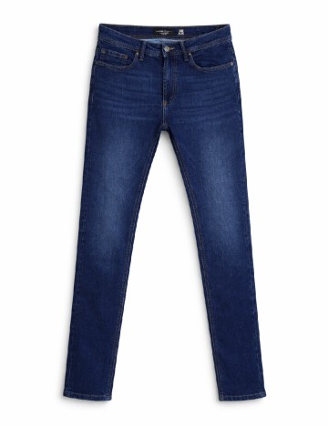 Blugi Bershka, albastru