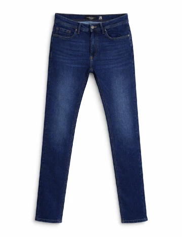 Blugi Bershka, albastru