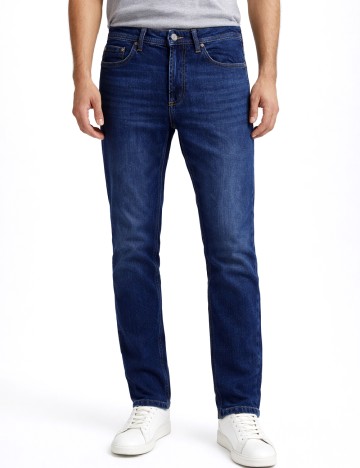 
						Blugi Bershka, albastru