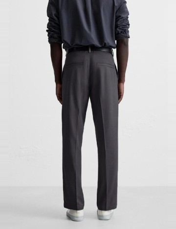 Pantaloni Zara, gri inchis