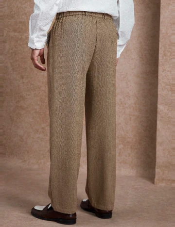 Pantaloni SHEIN, maro