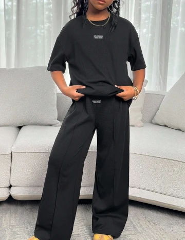 Compleu Shein Kids, negru