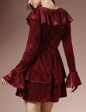 Rochie scurta SHEIN, rosu